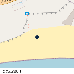 Posizione della concessione balneare Comune Vietri Sul Mare, A. 2008, N. 7