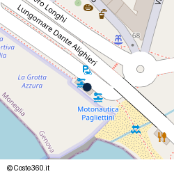 Posizione della concessione demaniale marittima Comune di Moneglia, A. 2008, N. 10