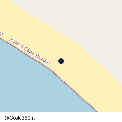 Posizione della concessione demaniale marittima Comune di Isola Di Capo Rizzuto, A. 2025, N. 008
