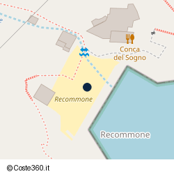 Posizione della concessione demaniale marittima Comune di Massa Lubrense, A. 2020, N. 244