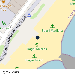 Posizione della concessione balneare Comune di Loano, A. 2010, N. 268