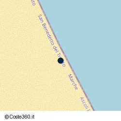 Posizione della concessione balneare Comune di San Benedetto Del Tronto, A. 2014, N. 25