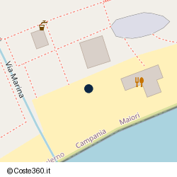 Posizione della concessione demaniale marittima Comune di Maiori, A. 2008, N. 41