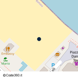 Posizione della concessione balneare Comune di Riccione, A. 2014, N. 353
