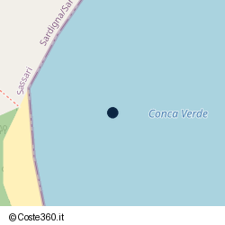 Posizione della concessione balneare Comune di Santa Teresa Gallura, A. 2015, N. SP R3