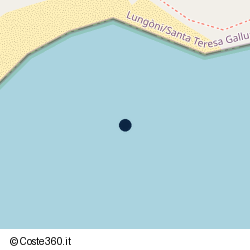 Posizione della concessione balneare Regione di Sardegna, A. 2010, N. SP R17