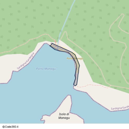 Posizione della spiaggia Spiaggia senza nome (localizzazione generica)