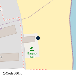Posizione della concessione balneare Comune di Cervia, A. 2012, N. 19