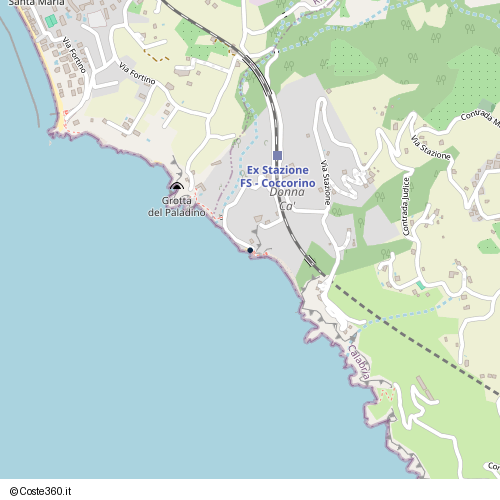 Posizione della spiaggia Spiaggia nei pressi di Joppolo, 09863