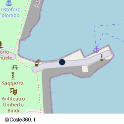 Posizione della concessione demaniale marittima Comune di Santa Margherita Ligure, A. 2009, N. 65