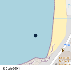 Posizione della concessione balneare Comune di Capoliveri, A. 2022, N. 1