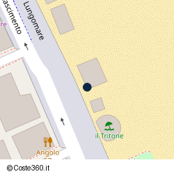 Posizione della concessione demaniale marittima Comune di San Benedetto Del Tronto, A. 2014, N. 57