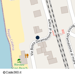 Posizione della concessione demaniale marittima Comune di Reggio Di Calabria, A. 2012, N. 9