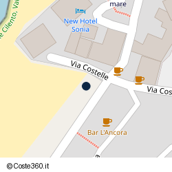 Posizione della concessione balneare Comune di Castellabate, A. 2020, N. 1