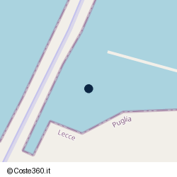 Posizione della concessione demaniale marittima Comune di Gallipoli, A. 2004, N. 53COM