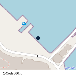 Posizione della concessione balneare Comune di Rapallo, A. 2005, N. 70V