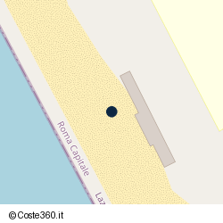 Posizione della concessione balneare Comune di Anzio, A. 2009, N. 112