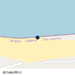 Posizione della concessione demaniale marittima Comune di Briatico, A. 2025, N. 13