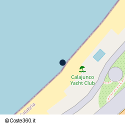 Posizione approssimativa di Calajunco Restaurant E Beach Garden