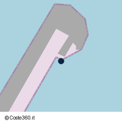 Posizione della concessione demaniale marittima Autorità Portuale di Mar Tirreno Centrale, A. 2022, N. 56