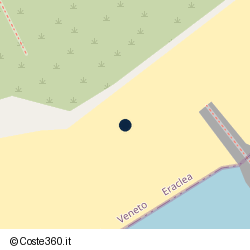 Posizione della concessione balneare Comune di Eraclea, A. 2025, N. 11289