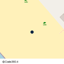 Posizione della concessione demaniale marittima Comune di Forte Dei Marmi, A. 2005, N. 74