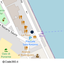 Posizione della concessione demaniale marittima Comune di Anzio, A. 2025, N. 1