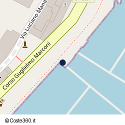 Posizione della concessione balneare Comune di Santa Margherita Ligure, A. 2009, N. 94