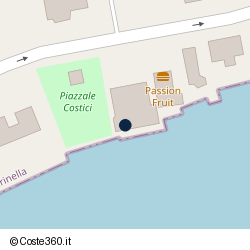 Posizione della concessione demaniale marittima Comune di Santa Marinella, A. 2011, N. 206