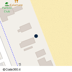 Posizione della concessione balneare Comune di Cervia, A. 2015, N. 6