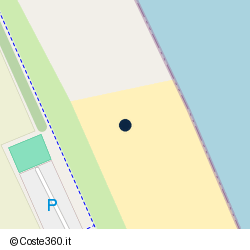 Posizione della concessione balneare Comune di Pineto, A. 2009, N. 112