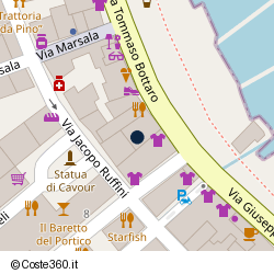 Posizione della concessione demaniale marittima Comune di Santa Margherita Ligure, A. 2004, N. 148