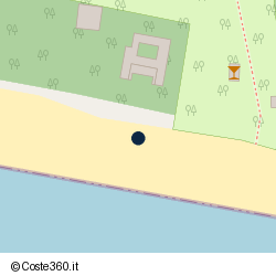 Posizione della concessione demaniale marittima Comune di Castiglione Della Pescaia, A. 2010, N. 15