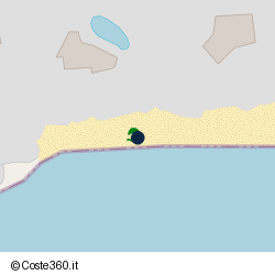 Posizione della concessione balneare Regione Sardegna, A. 2004, N. RAS.469