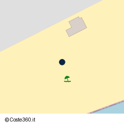 Posizione della concessione demaniale marittima Comune di Terracina, A. 2014, N. TE-155