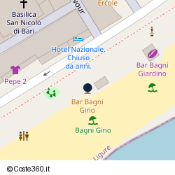 Posizione della concessione demaniale marittima Comune di Pietra Ligure, A. 2025, N. 06