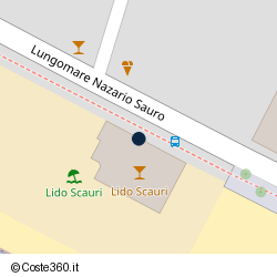 Posizione approssimativa di Lido Scauri