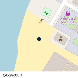 Posizione della concessione balneare Comune di Sestri Levante, A. 2008, N. SLA005-B