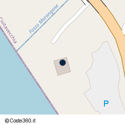 Posizione della concessione demaniale marittima Comune di Santa Marinella, A. 2025, N. 93