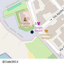 Posizione della concessione demaniale marittima Comune di Ugento, A. 2025, N. 09