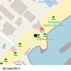 Posizione della concessione balneare Comune di Diano Marina, A. 2010, N. 4