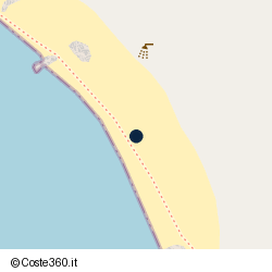 Posizione della concessione demaniale marittima Comune di Ricadi, A. 2025, N. 33