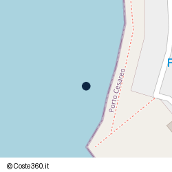 Posizione della concessione demaniale marittima Comune Porto Cesareo, A. 2024, N. 8