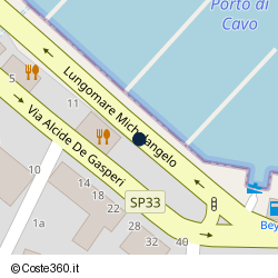 Posizione della concessione balneare Comune di Rio, A. 2019, N. 03