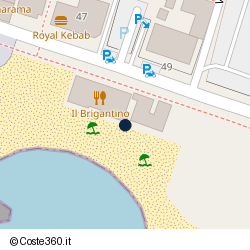 Posizione della concessione demaniale marittima Comune di Ventimiglia, A. 2014, N. 11
