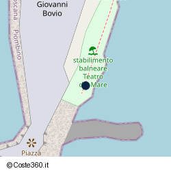 Posizione della concessione balneare Comune di Piombino, A. 2019, N. 12