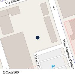 Posizione della concessione demaniale marittima Autorità Portuale Mar Adriatico Centrale, A. 2025, N. SB02