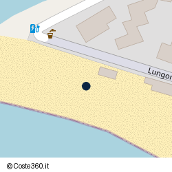 Posizione della concessione balneare Comune di Castiglione Della Pescaia, A. 2024, N. 2
