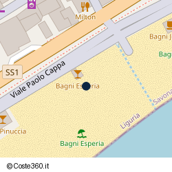 Posizione della concessione balneare Comune di Varazze, A. 2009, N. 132