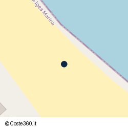 Posizione della concessione demaniale marittima Comune di Bellaria-Igea Marina, A. 2019, N. 55